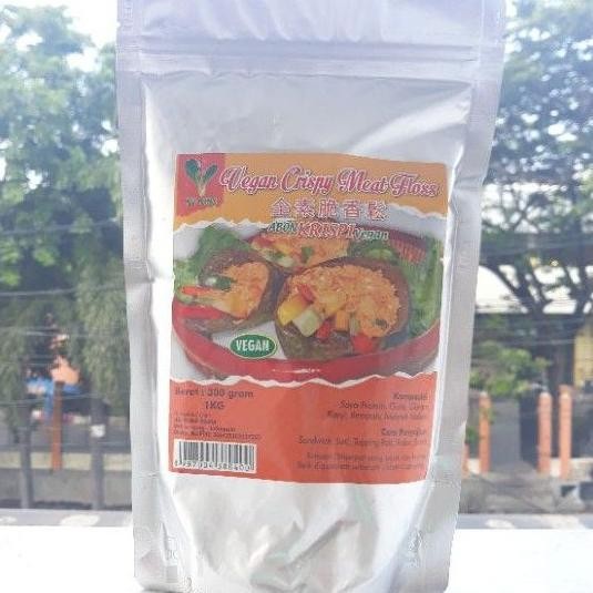 

Vegan Cripy Meat Flo Abon Ripi U Ing 300 Gr Vegan Vegetarian