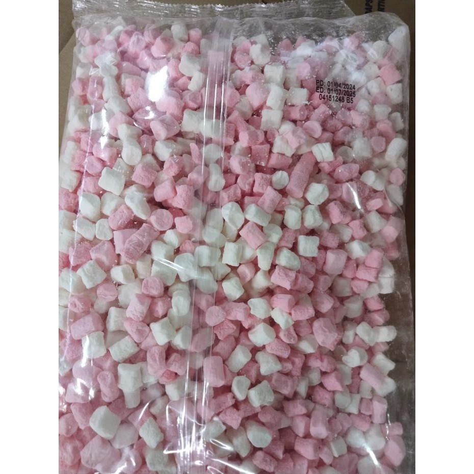 

Produk Viral Corniche Mini Marshmallow Pink White 1Kg - Marshmellow Marsmellow Marsmelo Pink Putih 1