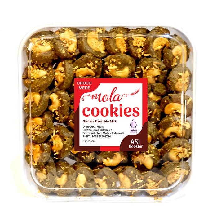 

Promo Mola Cookies Kue Kering Premium 500 Gram Asi Booster Packing Aman