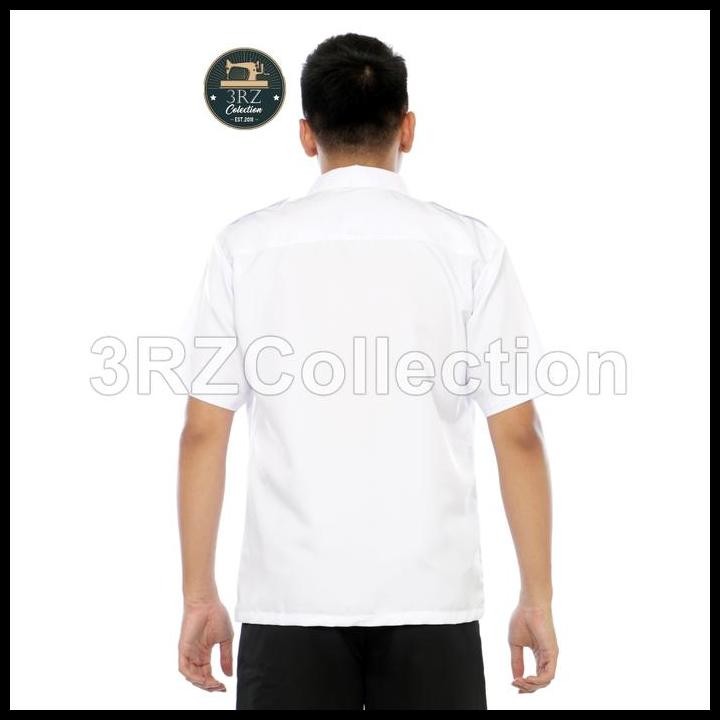 Terlaris Baju Seragam Putih Dinas Pdh Pria Kemeja Putih Dinas Pdh Atasan Putih Pria Kemeja Pdh Putih