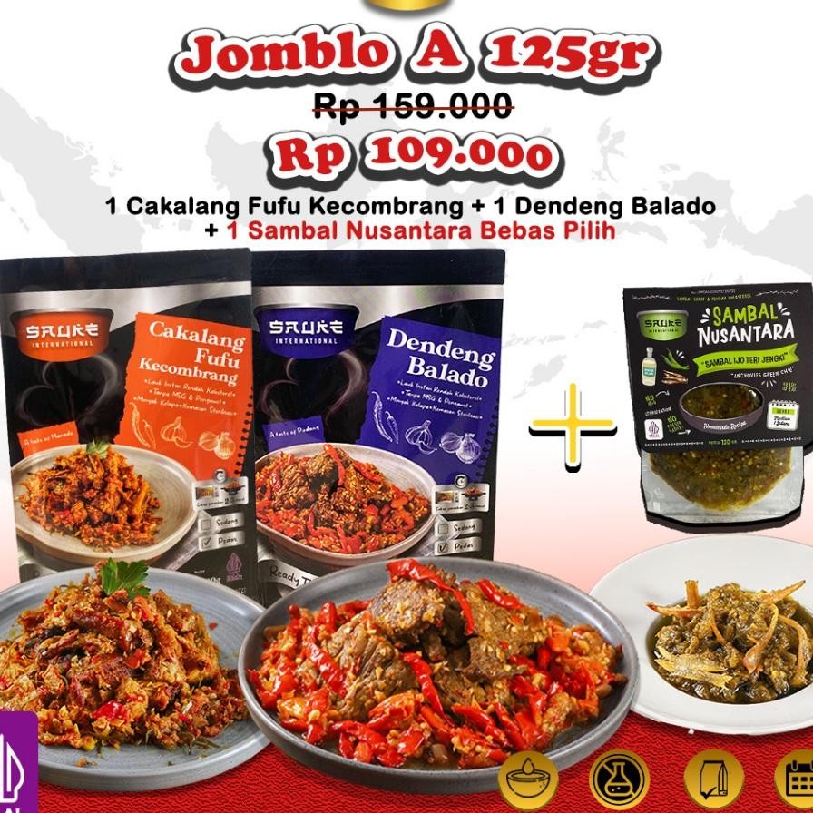 

Aue Paet Jomblo Travel Pa 125Gr 2 Lau 1 Ambal Lau Iap Aji Tahan Uhu Ruang Ready To Eat