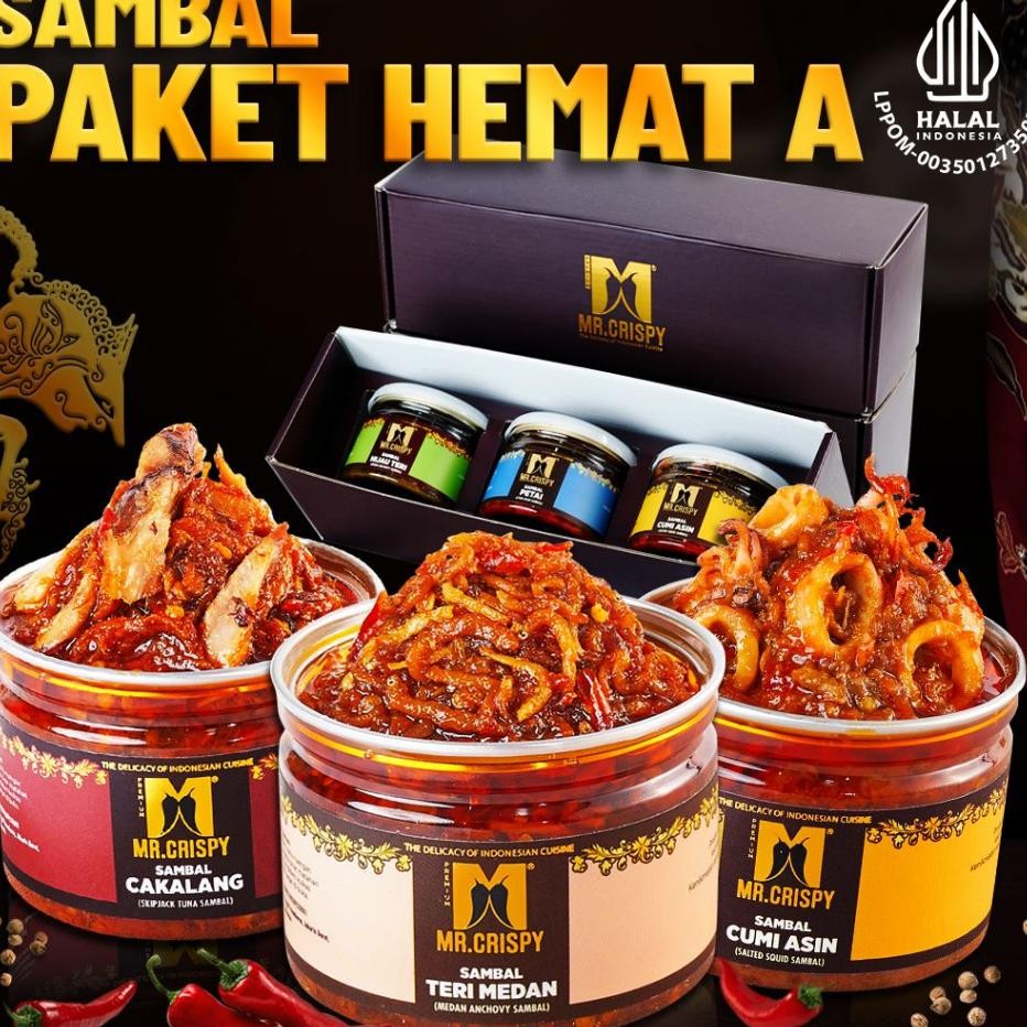 

Ambel By Mr Cripy Paet 3 Pc Ambal Caalngteri Medancu Ain 120Gr