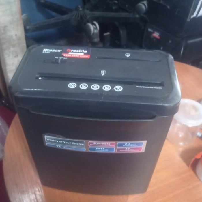 

Penghancur kertas krisbow 13 liter