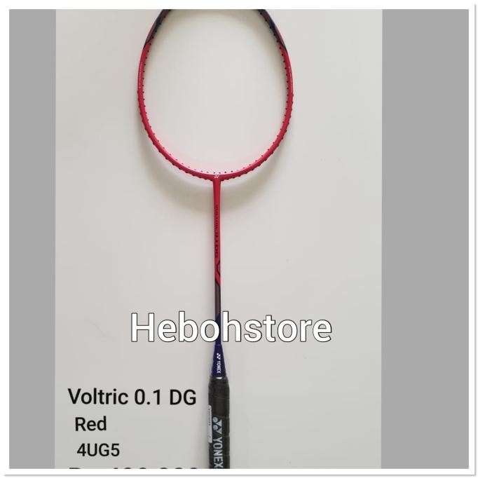 RAKET BADMINTON YONEX VOLTRIC 0.1 DG ORIGINAL TERBARU