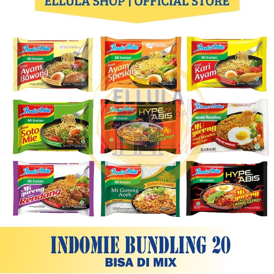 

Ellula Indoe All Variant Terlengap Bundling Ii 20 Pc