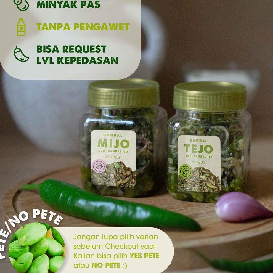 

Bundle Ambal Baby Cu Ijo Hijau200G Ambal Teri Medan Hijau Ijo 150G