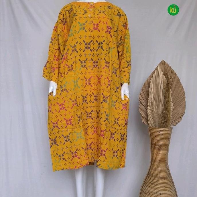 baru daster neci ld 130 lengan 3/4 kencana ungu label hitam