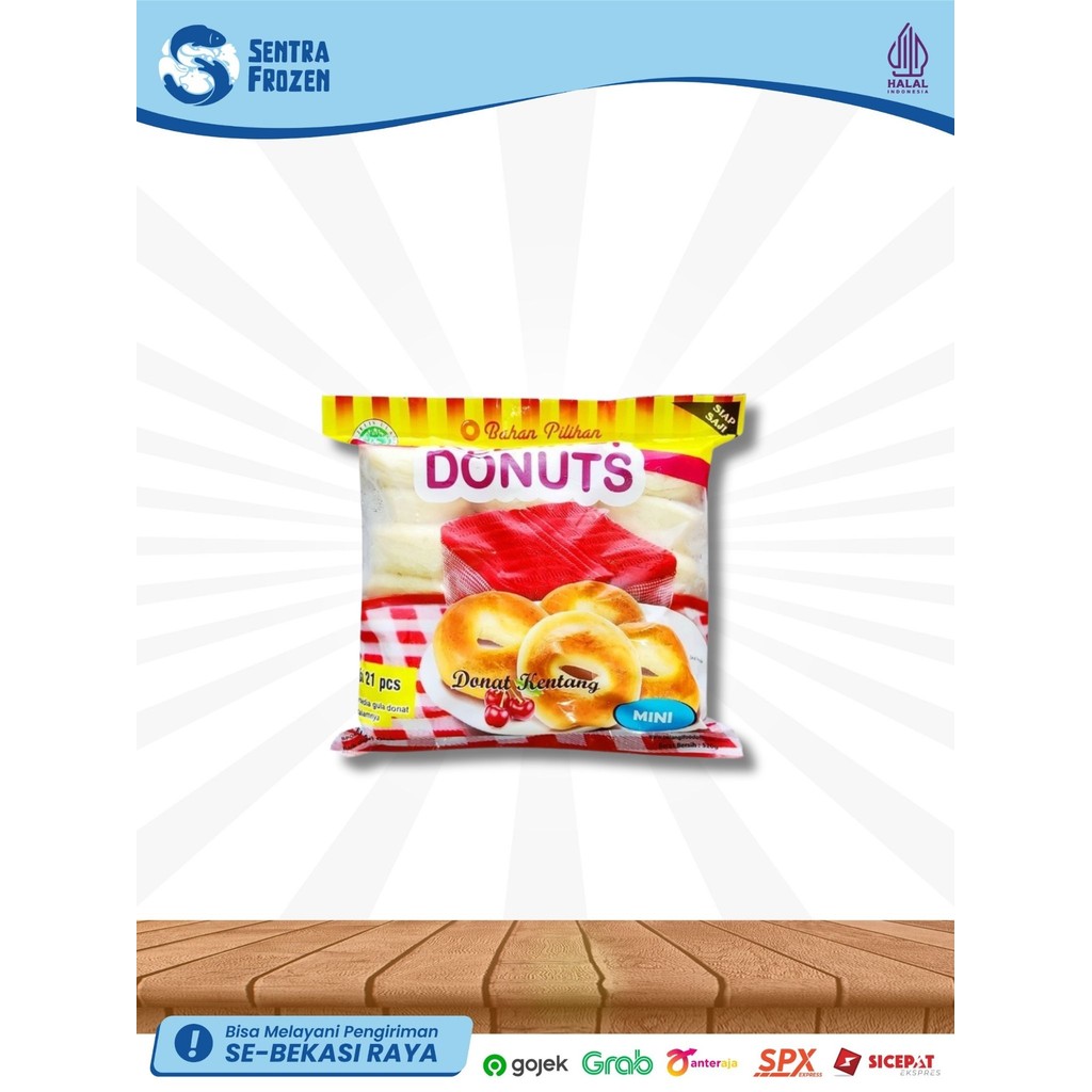 

PELANGI DONAT MINI 21S 630GR ( 10 )