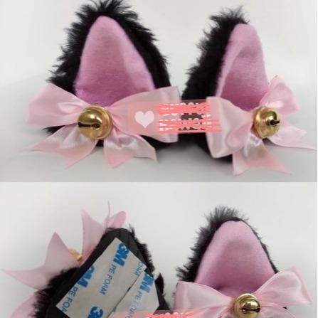 OBRAL KUPING KUCING NEKOMIMI AKSESORIS HELM HALF FACE FULL FACE / Nekomimi helmet motorcycle kuping