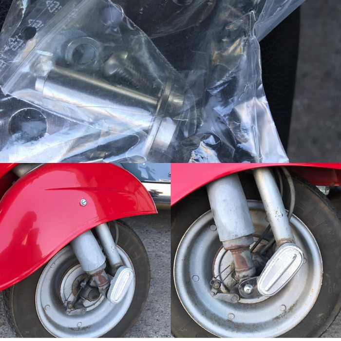 Antidive Fork Pts Smallframe / Ayunan Fork Vespa Pts