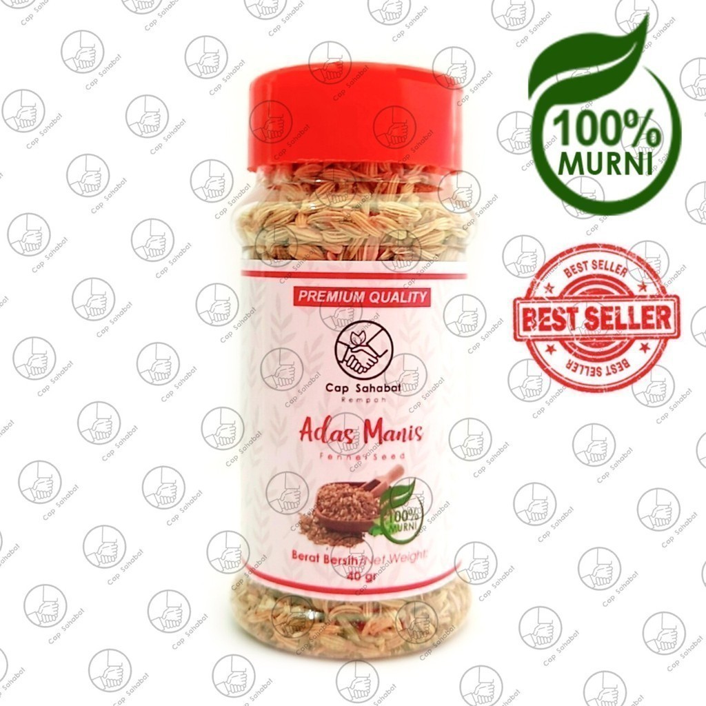 

Cap Sahabat - Adas Manis Botol Premium / Fennel Seeds