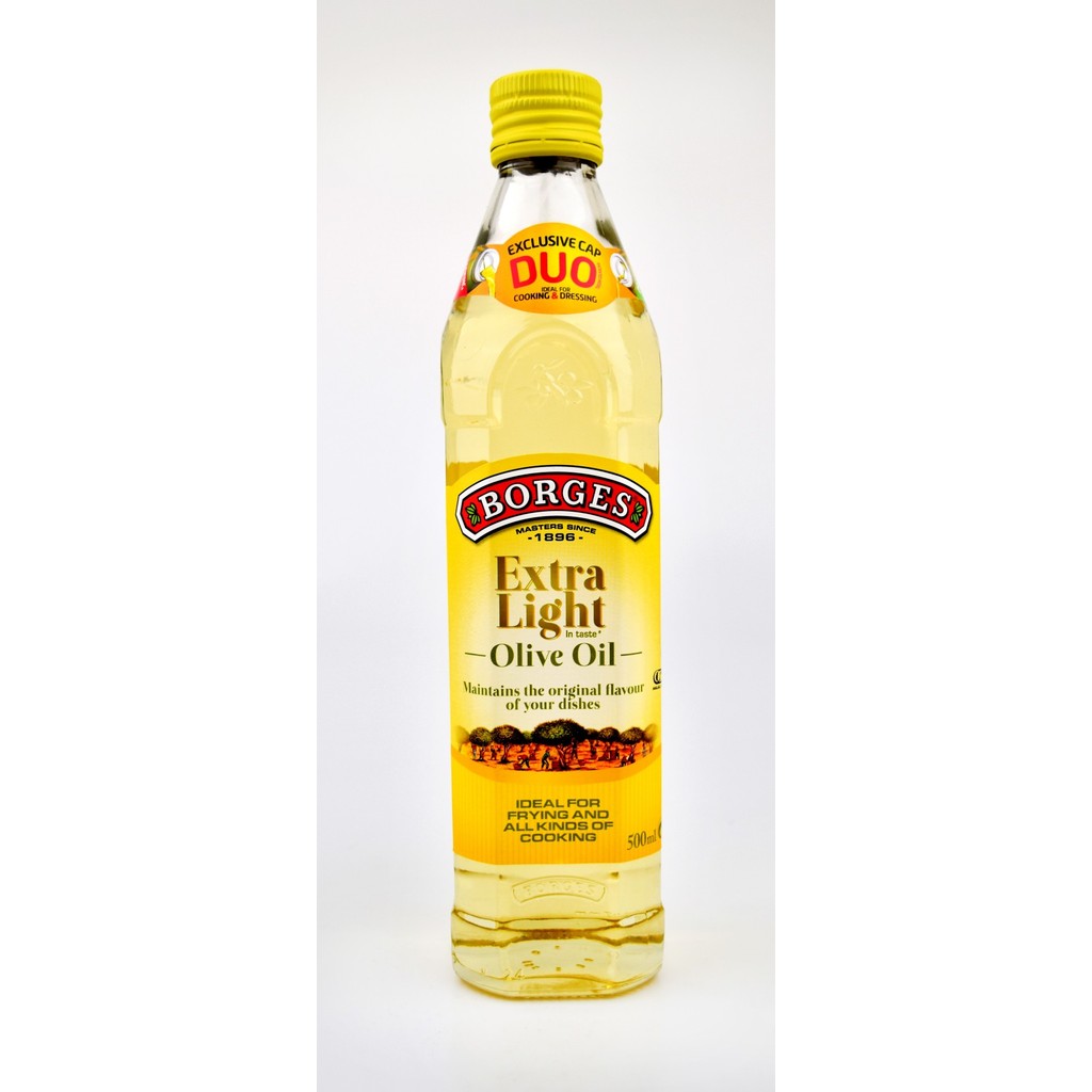 

terbaru !!! minyak zaitun borges olive oil extra light 500ml botol minyak zaitun murni ready