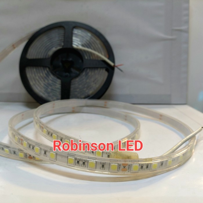 Terlaris Led Strip 5050 24V 24 Volt Waterproof Ip68 Lampu Strip Led 5M Outdoor