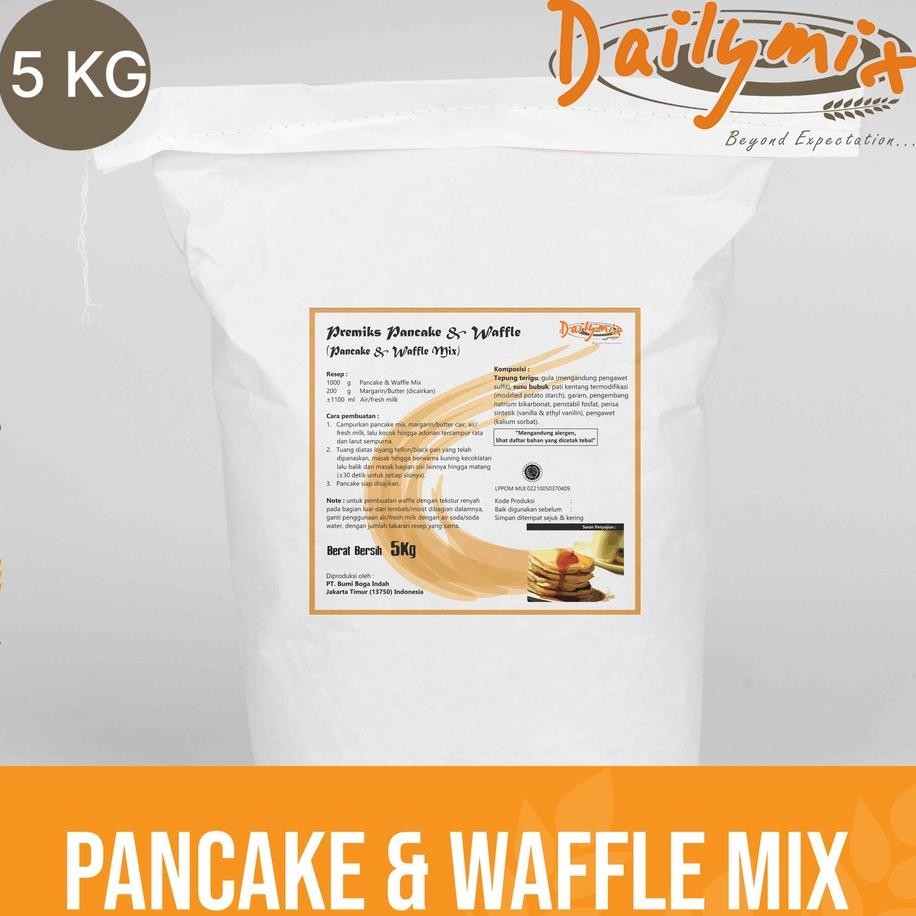 

Daily Tepung Pre Pancae Waffle Pre Pancae Pre Waffle 5G