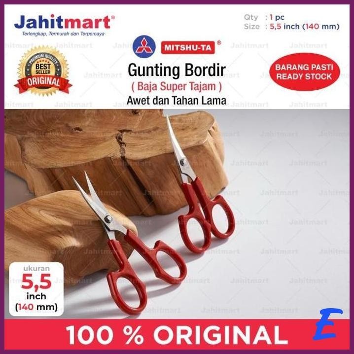 

| JH | GUNTING BORDIR 5,5 INCH MERK MITSHU-TA