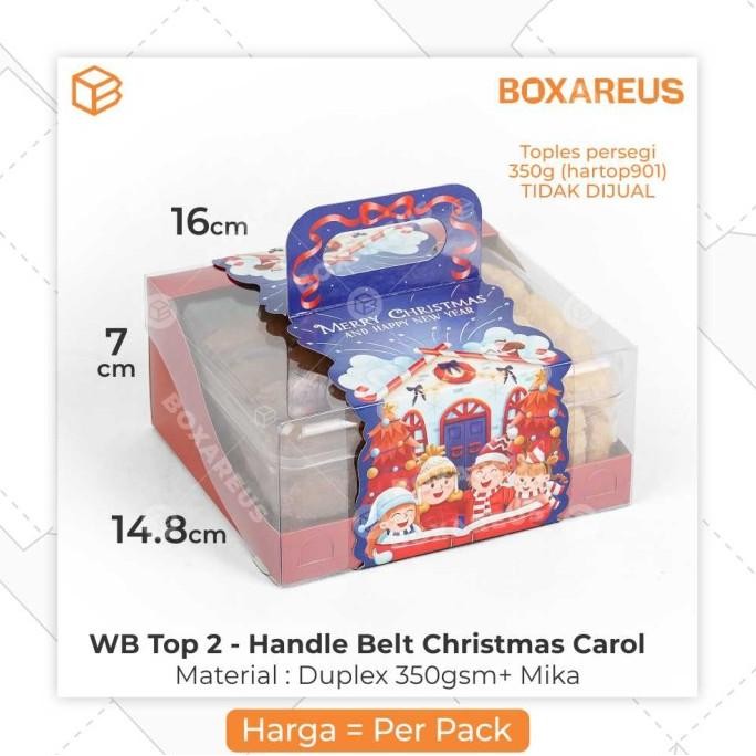 

Terbaik Box Hampers Natal Dus Toples Kue Kering Christmas Packaging | Wb Top 2 Original