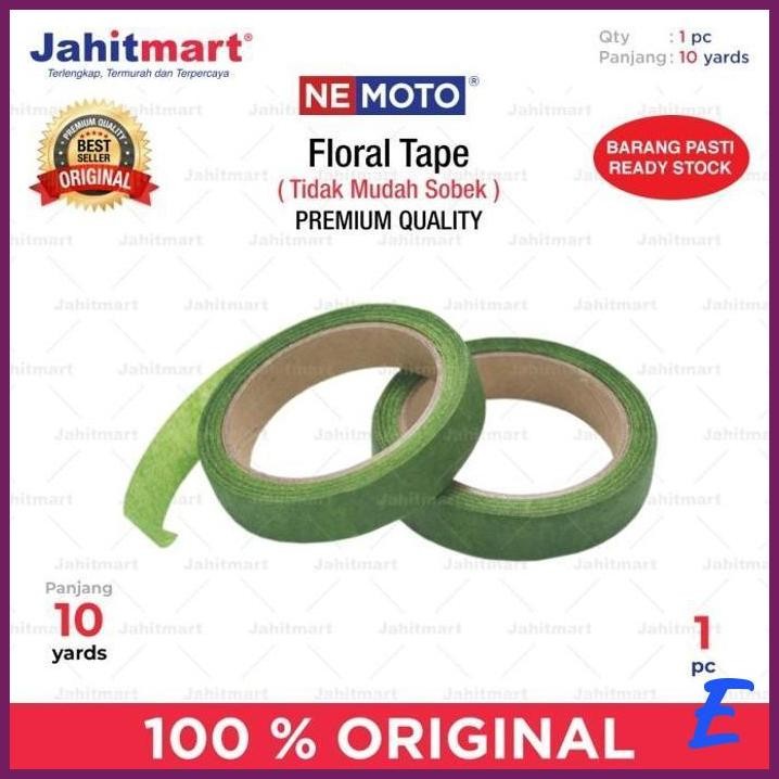 

| JH | FLORAL TAPE 10 YARD / FLOWER TAPE / KERAJINAN TANGAN / HANDCRAFT