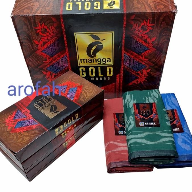Sarung mangga kembang gold sarung tenun dewasa