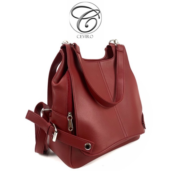 Ready Ceviro Nakaki Backpack Maroon