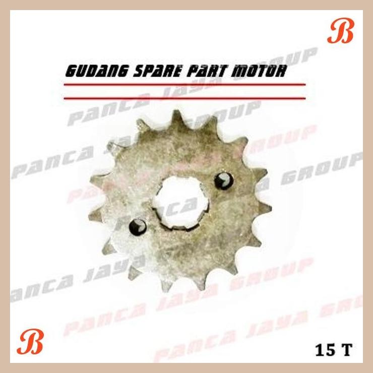 [GSM] GEAR GIR DEPAN 14 15-T 14T 15T BENELLI BENELI MOTOBI 152 MOTOBI152