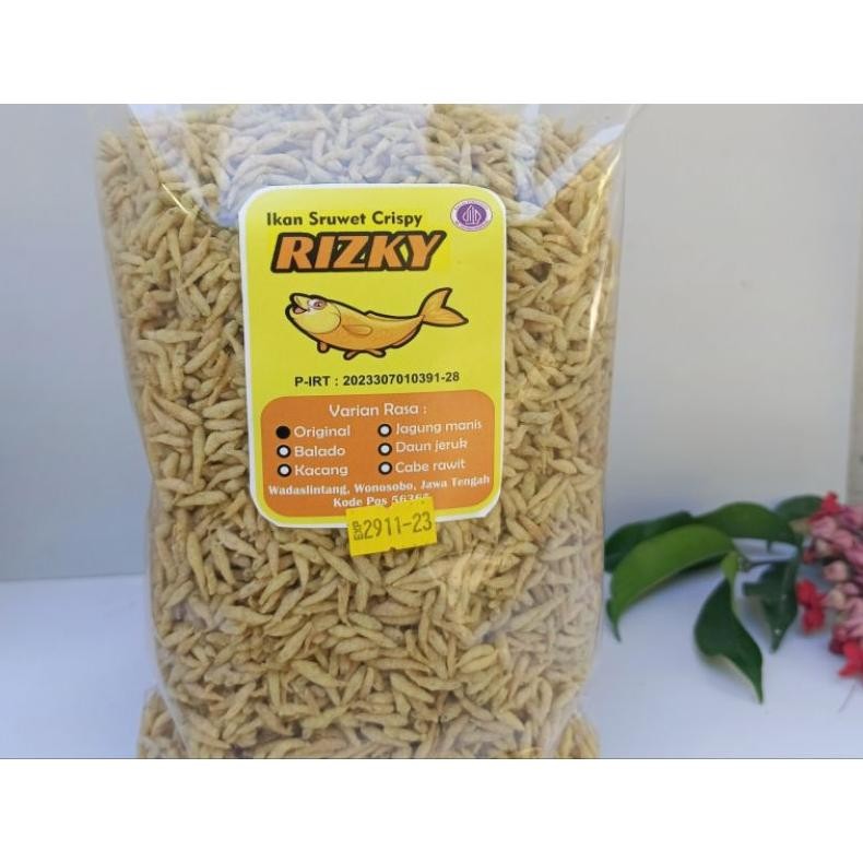 

VIRAL Ikan sruwet baby fish crispy 500gram ugi-113