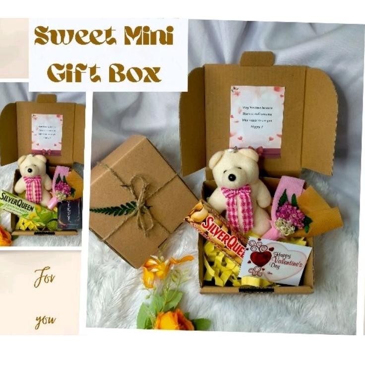 

SALE SWEET MINI GIFT BOX/ HAMPERS COKLAT VALENTINE/ KADO ULANG TAHUN DLL dal-88