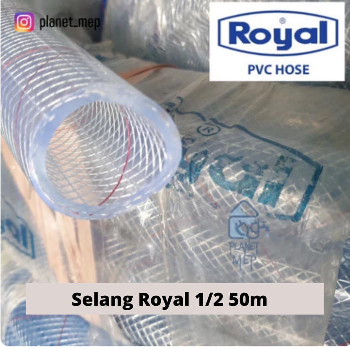 Royal Selang Benang 1/2" Inch 50 Meter