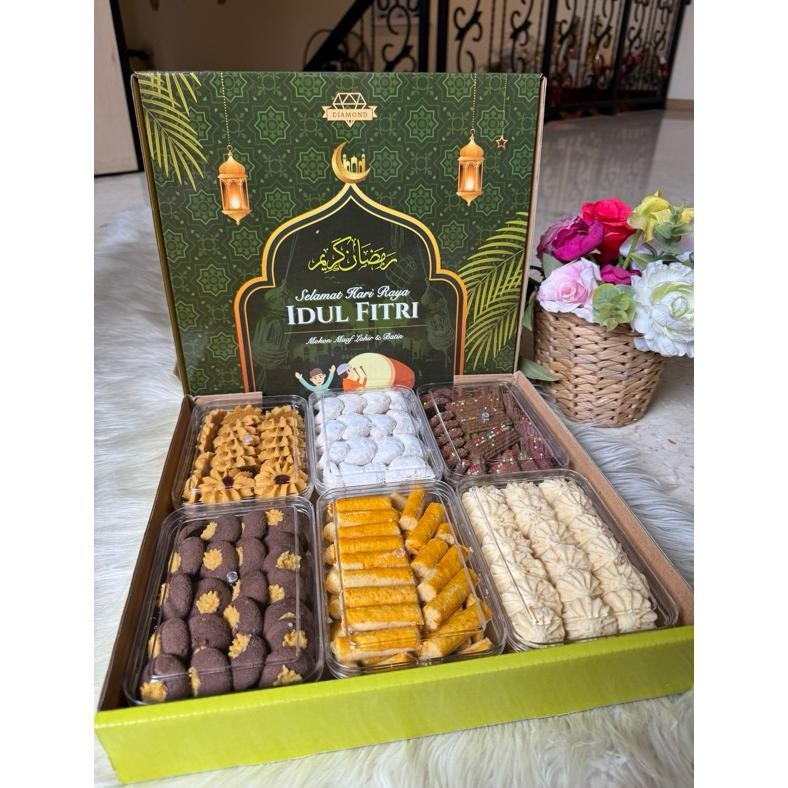 

SALE HAMPERS LEBARAN | KUE KERING | KUE EID KUE KERING MURAH et-61