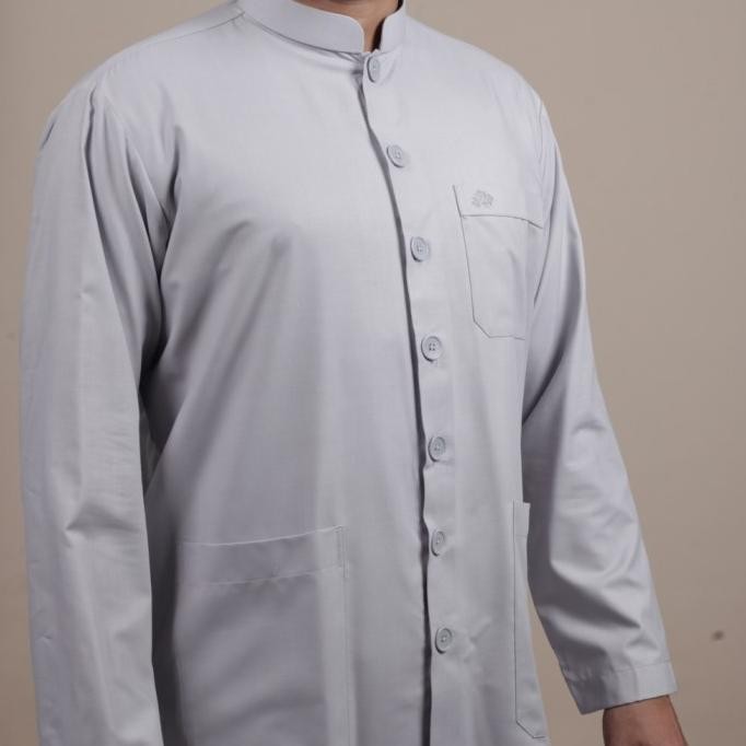 Qori Haibah Baju Koko Salaf (Lengan Non Manset) Qs1-1