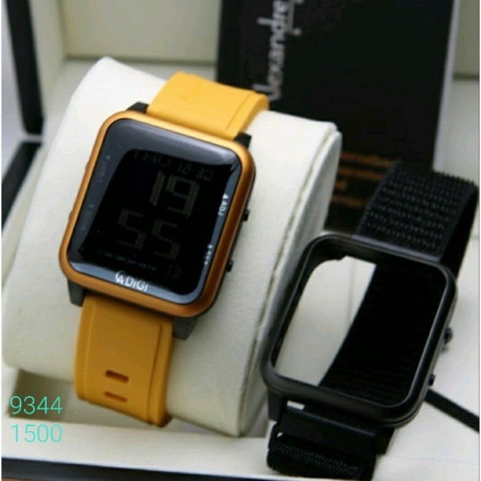 TERJAMIN Jam Tangan Wanita Alexandre Christie AC 9344 SmartWatch Original Set