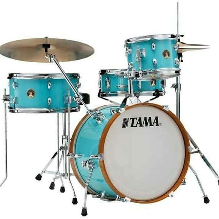 TERUJI Drum Set Tama Club Jam 4 piece Shell Pack Aqua Blue ch