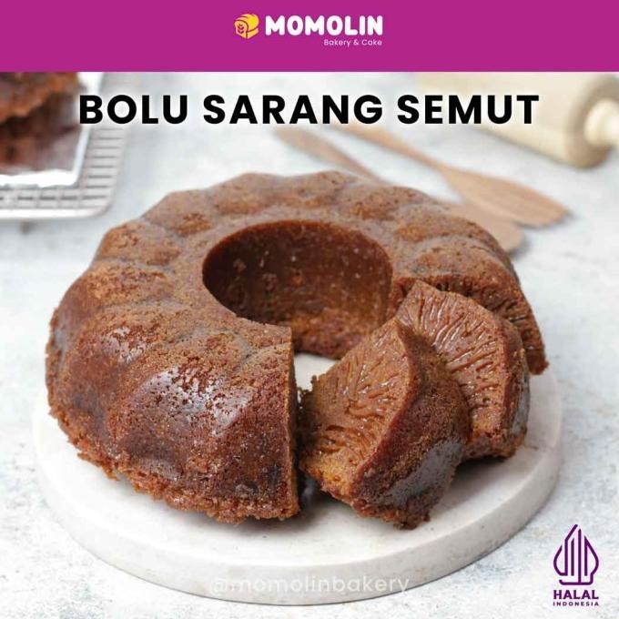 

Best Seller Momolin Bakery Bolu Sarang Semut Caramel - Bolu Caramel - Bolu Jadul - Kue Karamel Sarang Semut - Cemilan Oleh-Oleh Berkualitas