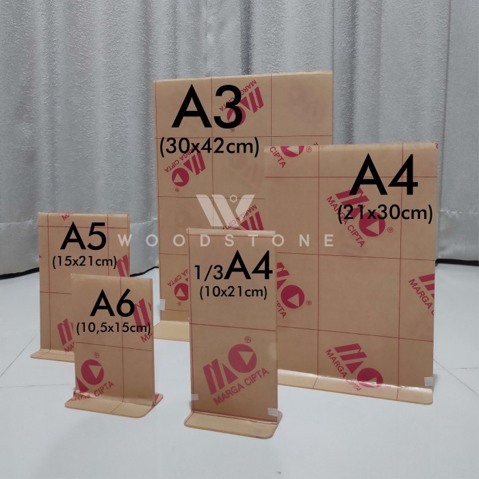 

Display Menu / Tempat Brosur / Barcode Payment / Stand Iklan Akrilik