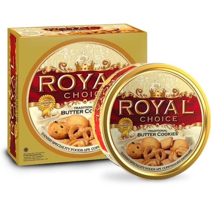 

Royal Choice Butter Cookies 480 Gram Biskuit Kaleng Lebaran