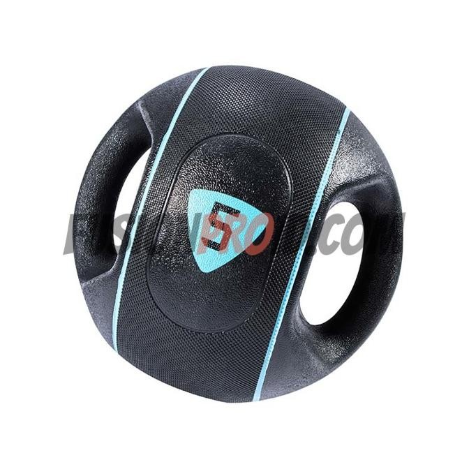 Terlaris Double Grip Medicine Ball 5Kg Wall Bola Fitnes Fitness Gym Livepro Ready Stok