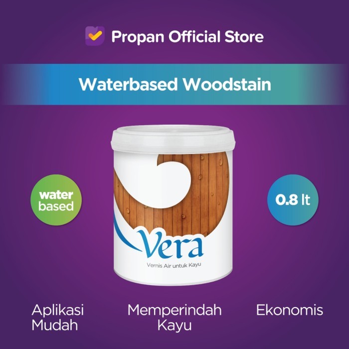 WATERBASED WOOD STAIN VERA VA-08 0.8 L