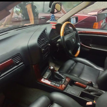 HARGA DISC - wood panel set custom bmw e36