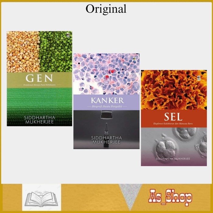 

TERLARIS! Buku Gen Kanker Biografi Suatu Penyakit Sel By Siddhartha Mukherjee