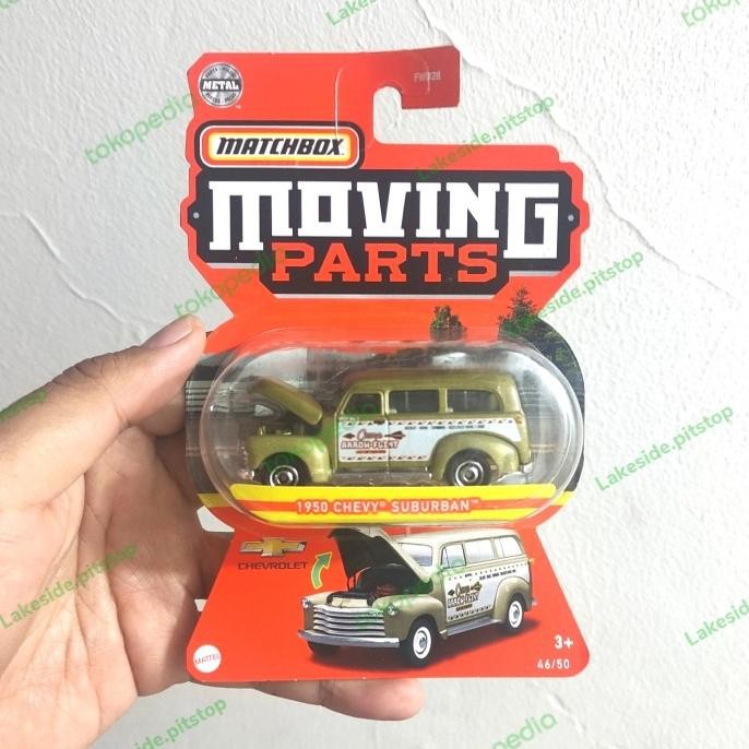 Matchbox Moving Parts Chevy Suburban Arrow Flint