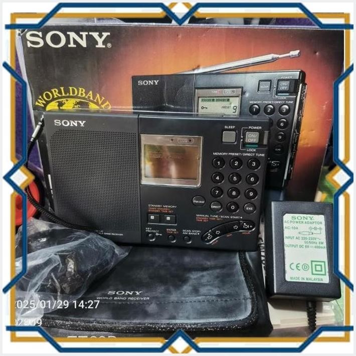 [R28] RADIO SONY ICF-SW7600G AM/FM