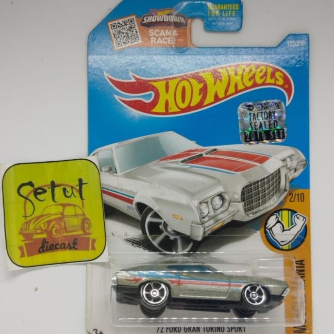 HOT WHEELS HOTWHEELS EXCLUSIVE RECOLOR 72 FORD GRAN TORINO