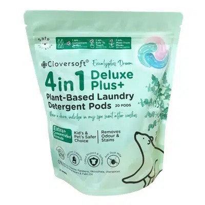 

Cloversoft 4 in 1 Deluxe Plus+ Laundry Capsules - Eucalyptus