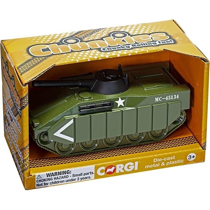 

Corgi Chunkies Military Army Green Rocket Truck