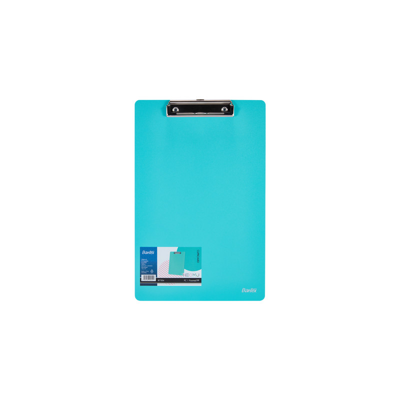 

[Pelangi Stationery] BANTEX Clipboard Papan Jalan Busa Warna Pastel Folio BF7504