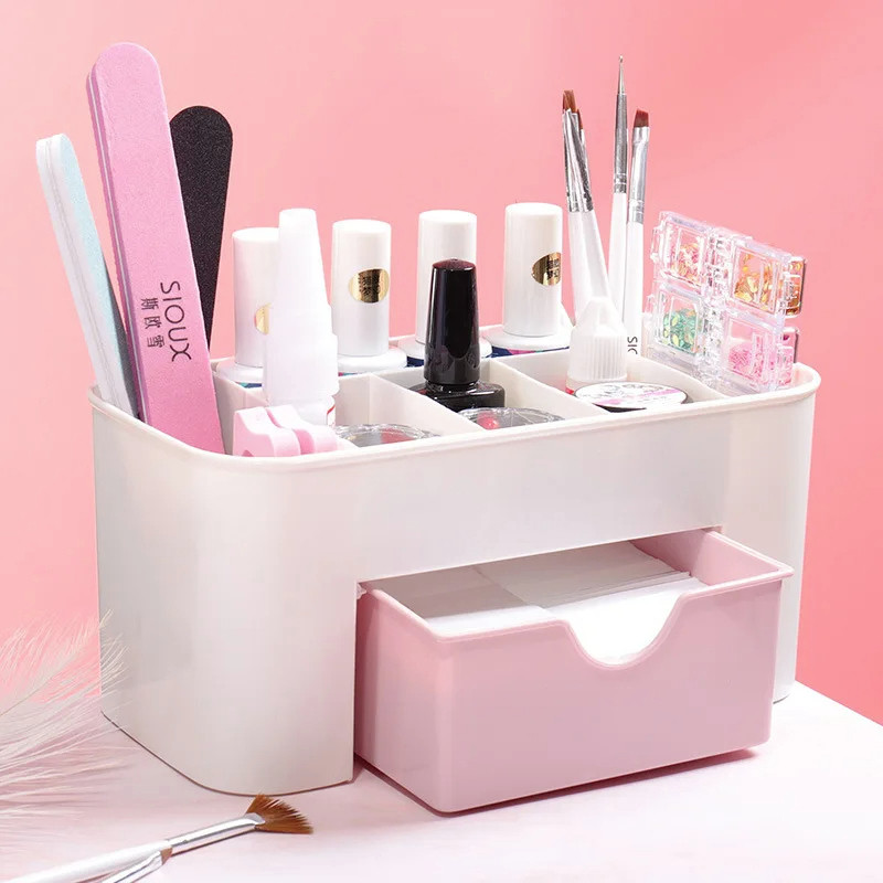 Rak Kosmetik Laci -  laci kosmetik aesthetic -  rak meja kecil - rak meja serbaguna