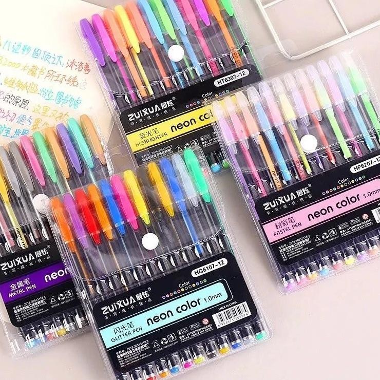 

Glitter 12 Warna 10Mm Neon Color