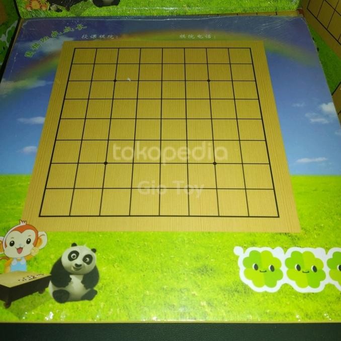 

READY STOCK PAPAN IGO 2 SISI 13*13 BELAKANG 9*9 SIZE 33*31*0.3CM !!!!!
