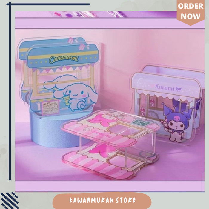 

terbaru !!! tempat pulpen pensil kuromi melody akrilik / kotak pensil sanrio ready