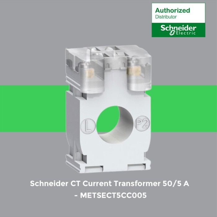 Schneider CT Current Transformer 50/5 A - METSECT5CC005