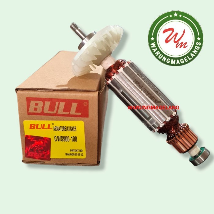 Armature Angker Bull For Bosch Gws900 100 Gws 900 100 Gerinda Tangan